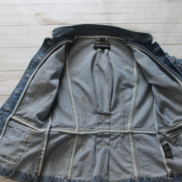 Steve Madden Jean Jacket - Picture 6 of 7
